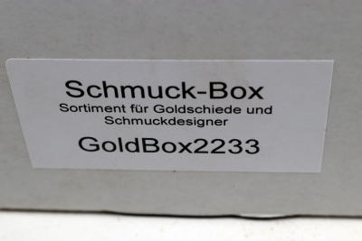 Sortimentbox Goldschmiede - Olivenholz  - Goldbox2233