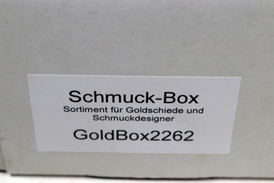 Sortimentbox Goldschmiede - Olivenholz  - Goldbox2262