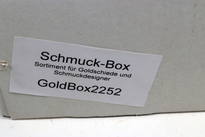 Assortment Box Goldsmith - Padauk  - Goldbox2252