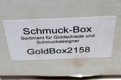 Sortimentbox Goldschmiede - Ziricote - Goldbox2158
