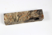 Square Buckeye Burl stabilized 1...