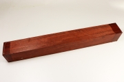 Square Bloodwood, Red Satiné 600...