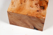 Block Yew Burl 225x200x90mm - Ei...
