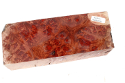 Block Red Resin Burl 190x72x52mm...