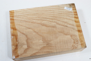 Block Curly Ash 225x160x50mm - E...