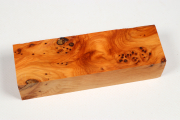 Knife Block Yew Burl - Eib1635