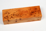 Knife Block Yew Burl - Eib1636
