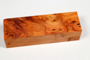 Knife Block Yew Burl - Eib1660