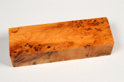 Knife Block Yew Burl - Eib1668