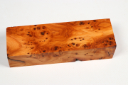 Knife Block Yew Burl - Eib1672