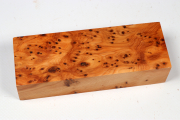 Knife Block Yew Burl - Eib1794
