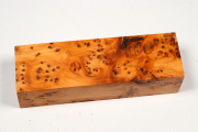 Knife Block Yew Burl - Eib1840
