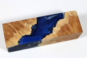 Knife Blank HybridWood Brown Mal...