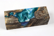 Knife Blank HybridWood Buckeye B...