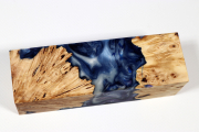 Messergriffblock HybridWood Rosskastanie Maser stabilisiert - HybrWo3867