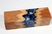 Knife Blank HybridWood Yellow Bo...