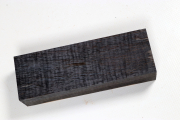 Knife Blank Koa curly black stab...