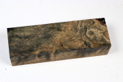 Knife Blank Poplar Burl black st...
