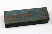 Messergriffblock Platane blau st...