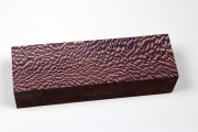 Knife Blank Platanus  purple sta...