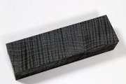 Knife Blank Curly Maple black st...