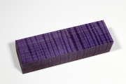 Messergriffblock Riegelahorn violett stabilisiert - Stabi2717