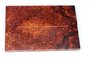 Messergriffschalen Cocobolo Mase...