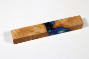 Pen Blank Hybridwood Esche Maser stabilisiert - HybrWo3504