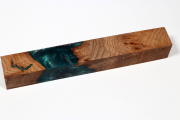 Pen Blank Hybridwood Rüster (Ulme) Maser stabilisiert - HybrWo3912