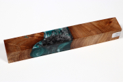 Pen Blank Hybridwood Rüster (Ulme) Maser stabilisiert - HybrWo3920