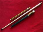 Custom Billiard Queue - schwarz-weisses Ebenholz / Royal white Ebony