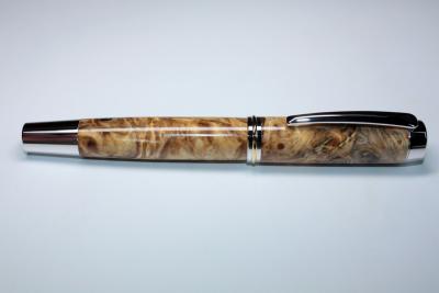 Gentleman Rollerball Pen Kit Rhodium/22k Gold