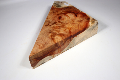 Blank Amboyna Burl 260x230x55mm- AmboM0581