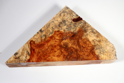 Blank Amboyna Burl 260x230x55mm- AmboM0581