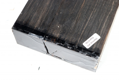 Ebony, african 305x125x40mm - Eben0199