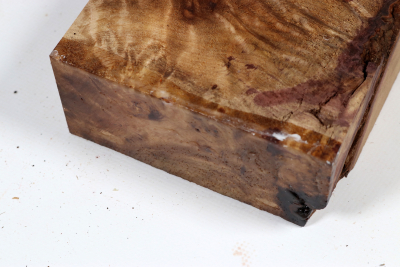 Golden Madrone Burl 370x125x60mm - GMadr0568
