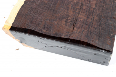 African Blackwood Burl 305x190x45mm - Gren0445