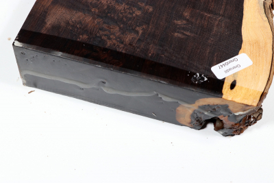 African Blackwood Burl 315x150x45mm - Gren0447