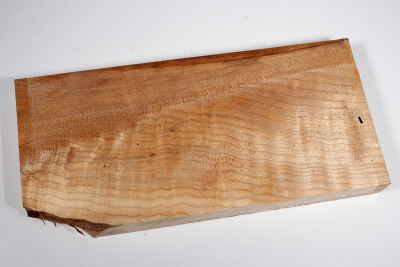 Blank Qulited Maple 330x155x30mm - Ahorn0333