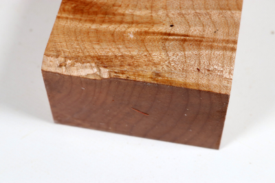 Blank Qulited Maple 335x85x55mm - Ahorn0392