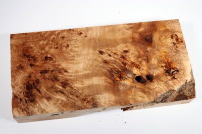 Poplar Burl 345x170x60mm- PapM0296