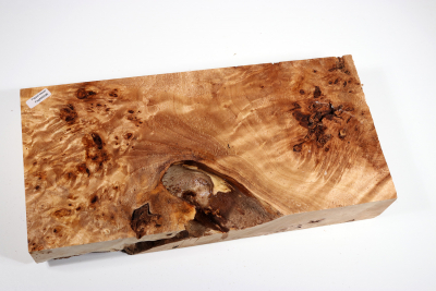 Poplar Burl 345x170x60mm- PapM0296