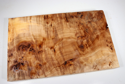 Poplar Burl 410x250x45mm- PapM0270