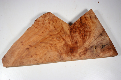Abschnitt Thuja Maser 440x200x40mm - ThujM1010