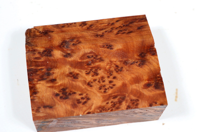 Abschnitt Thuja Maser 80x65x33mm - ThujM0995