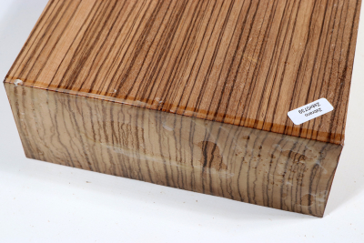 Zebrawood 220x195x75mm - Zebr0739