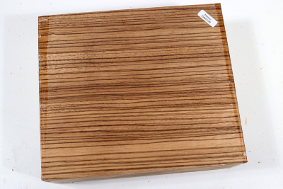 Zebrawood 220x195x75mm - Zebr0739