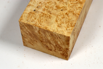 Block Maple Burl stabilized 165x70x60mm - Stabi3847