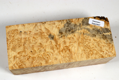 Block Maple Burl stabilized 165x70x60mm - Stabi3847 Block Maple Burl stabilized 165x70x60mm - Stabi3847