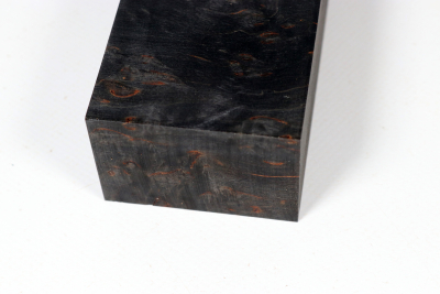Block Karelian Masurbirch stabilized 120x56x40mm - Stabi3834